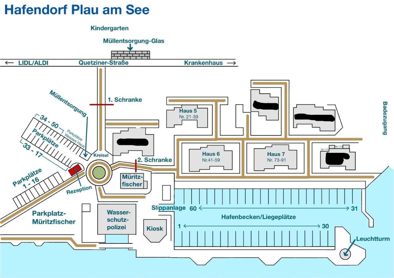 Apartment Mit 3 Schlafzimmer P5A7 Plau am See Exterior photo